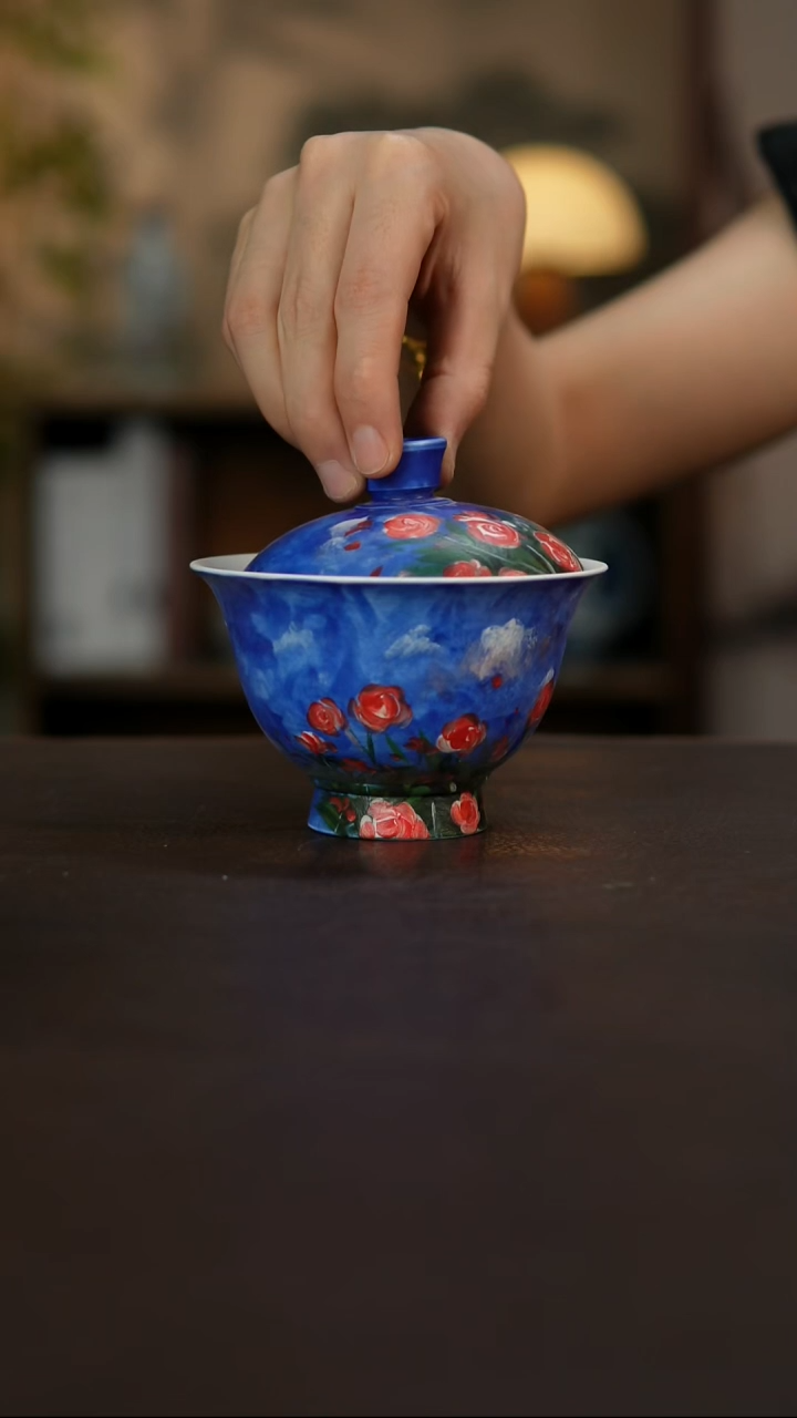 杯景德镇陶瓷杯碗柴烧多人