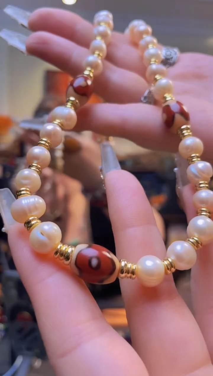 淡水珍珠摆件未镶嵌珍珠项链