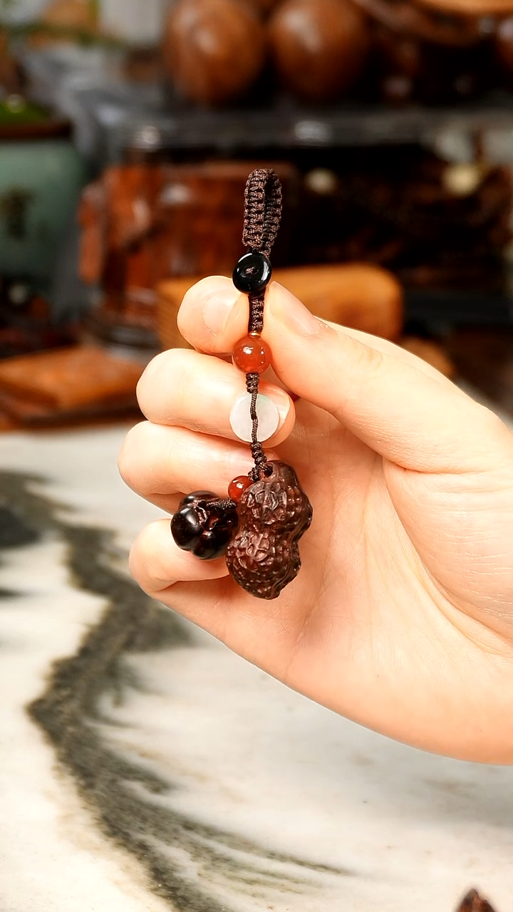 檀香紫檀（小叶紫檀）印度小叶紫檀好事发生挂坠