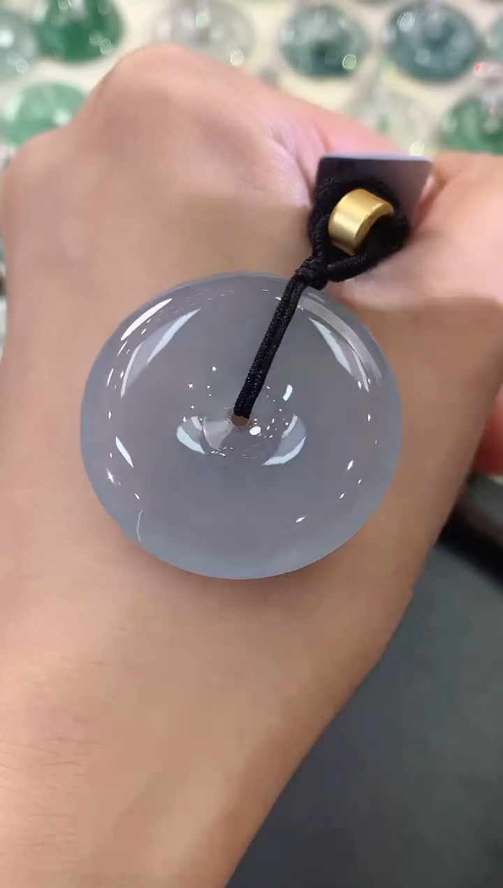 翡翠未镶嵌吊坠(不含链)B89   