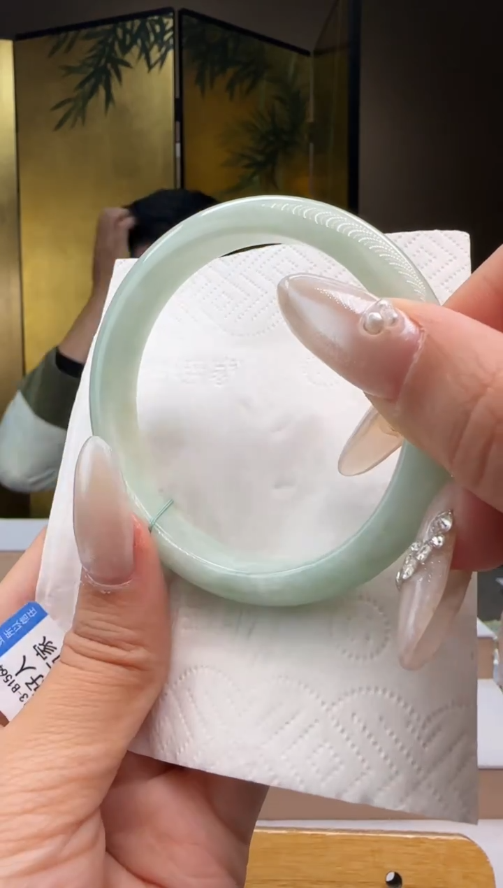 未镶嵌手镯翡翠MM@@60B7J15713