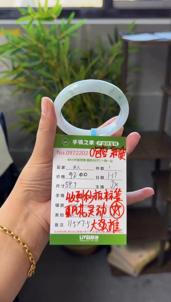 【闪购商品】翡翠手镯未镶嵌多人