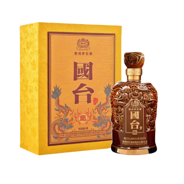 国台2023年国台龙酒酱香型白酒 53度500ml 单瓶装无原箱53度500ml