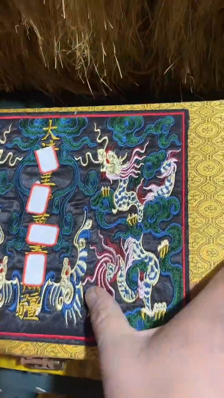 玉米福满专属链接  大黄刺绣双龙  带所有