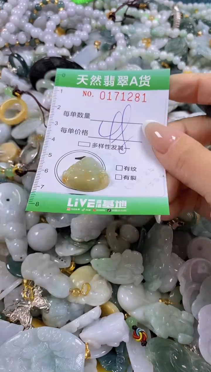 翡翠未镶嵌颈饰闪购0171281