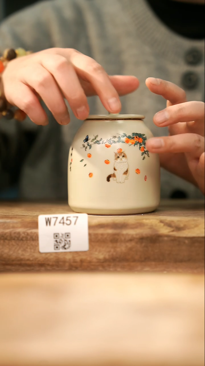 【经典福利】/ 茶叶罐@@W7457