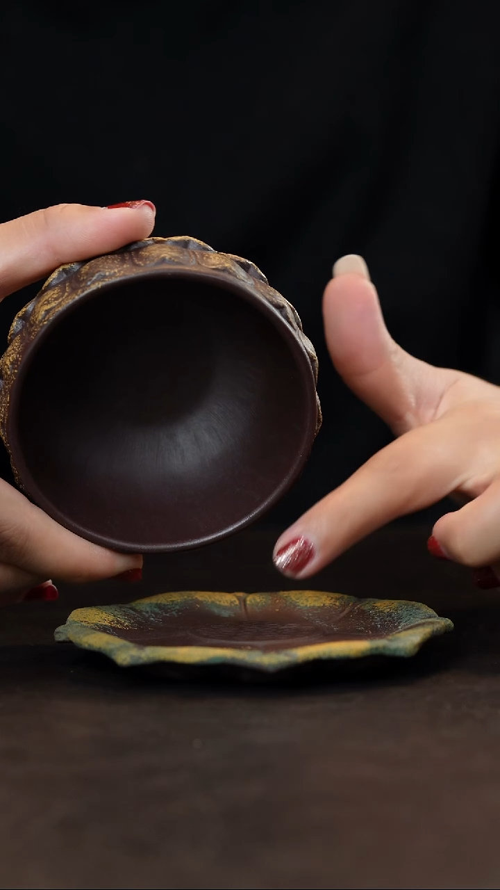 茶杯紫砂宜兴紫砂主人杯