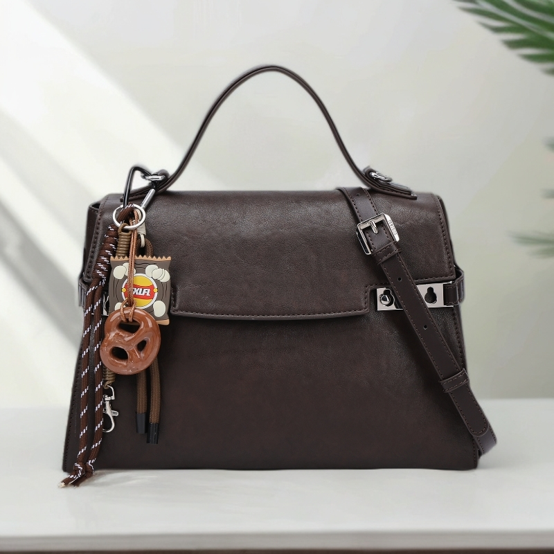 【屏姐专属】小众手提邮差包简约斜挎包GQ1210