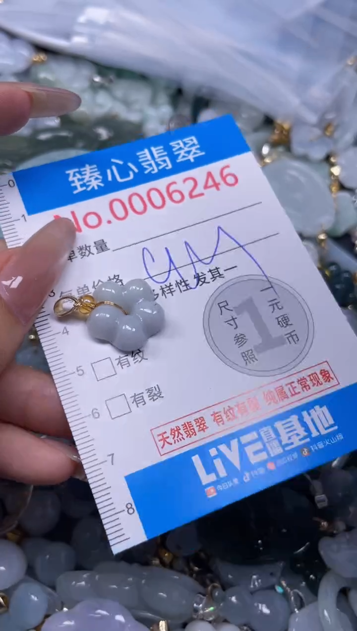 颈饰未镶嵌翡翠6246