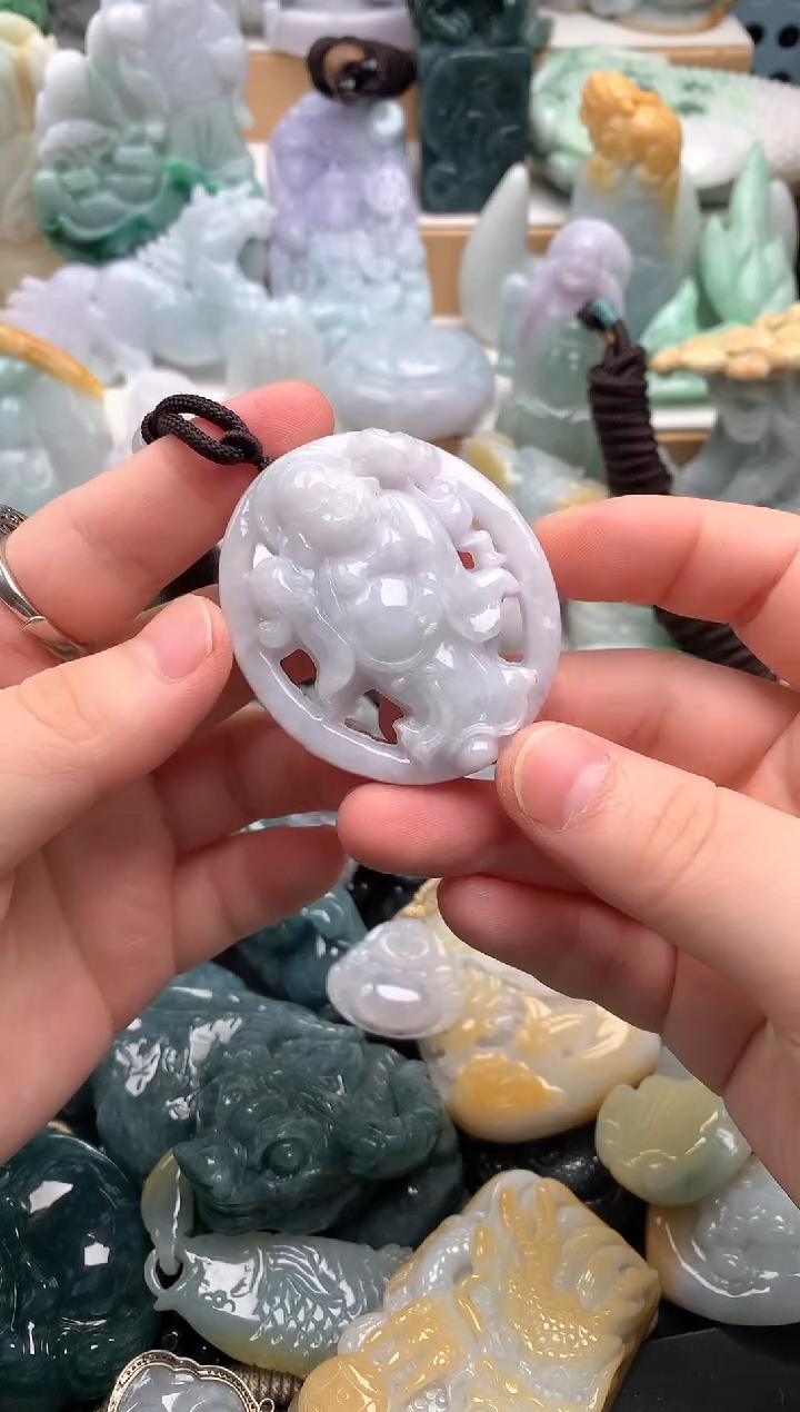 吊坠(不含链)未镶嵌翡翠1