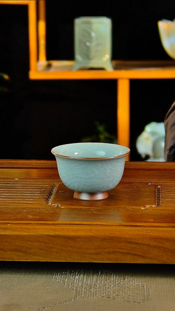 【闪购商品】婷婷专属闪购原款原釉汝瓷福利杯