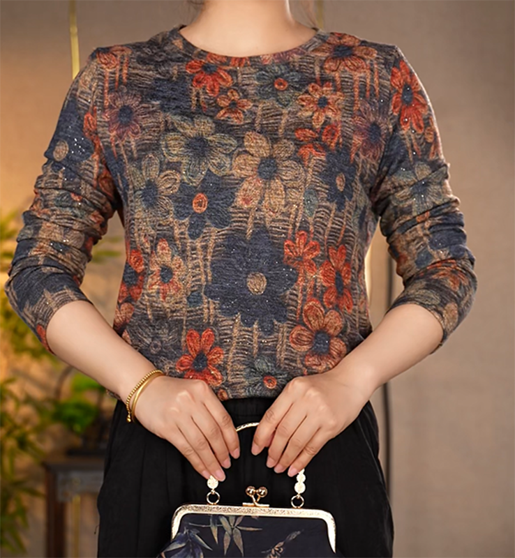 【A104】2025年新款澳绒妈妈装气质百搭