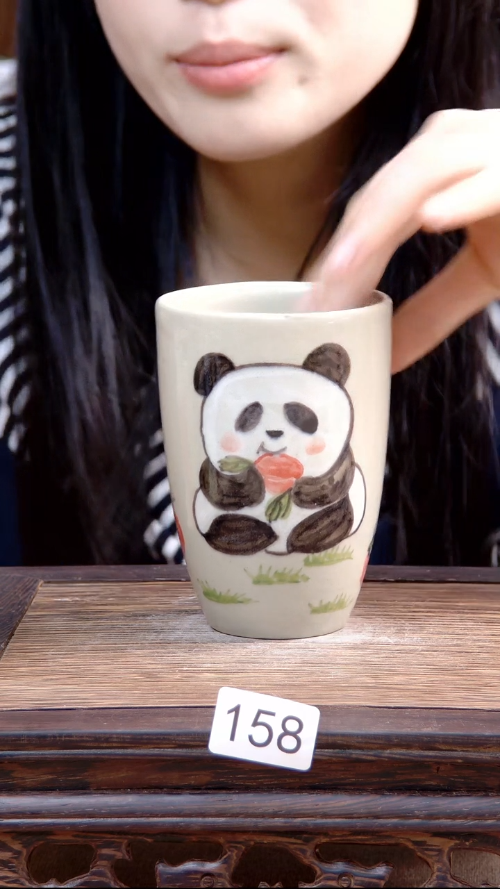 杯子景德镇陶瓷手绘杯子158