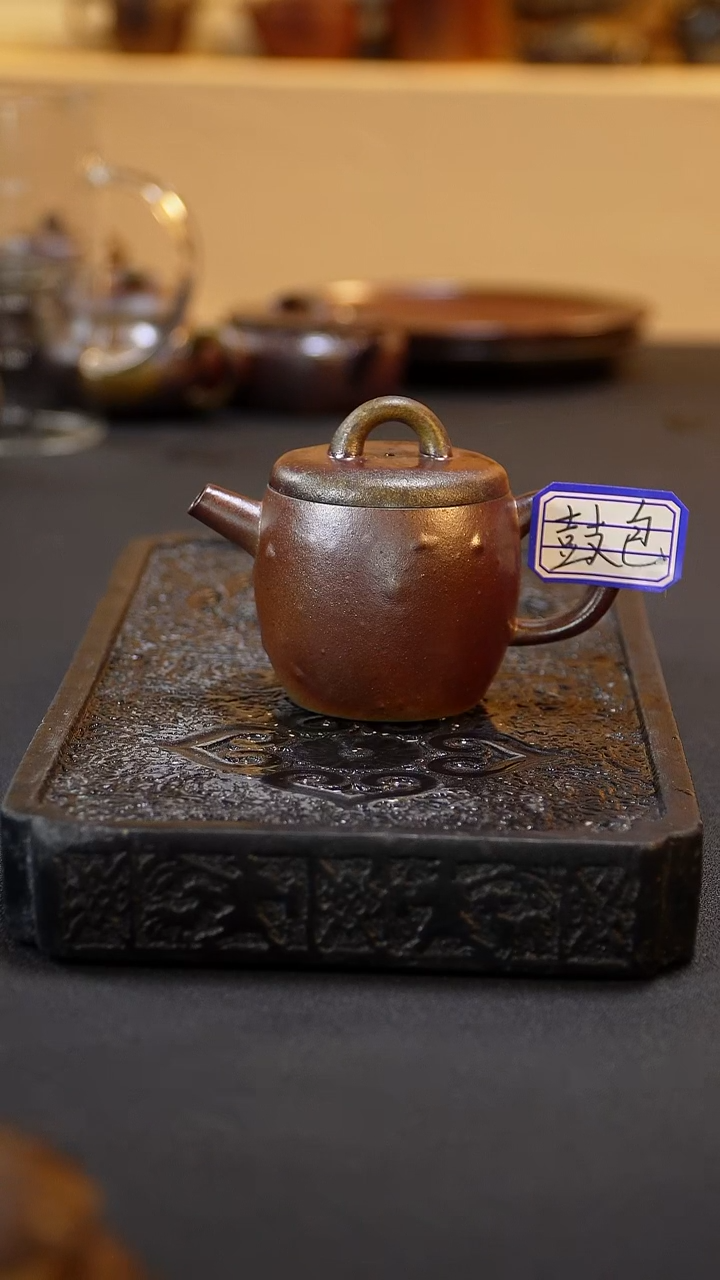 紫砂柴烧纯自然柴烧