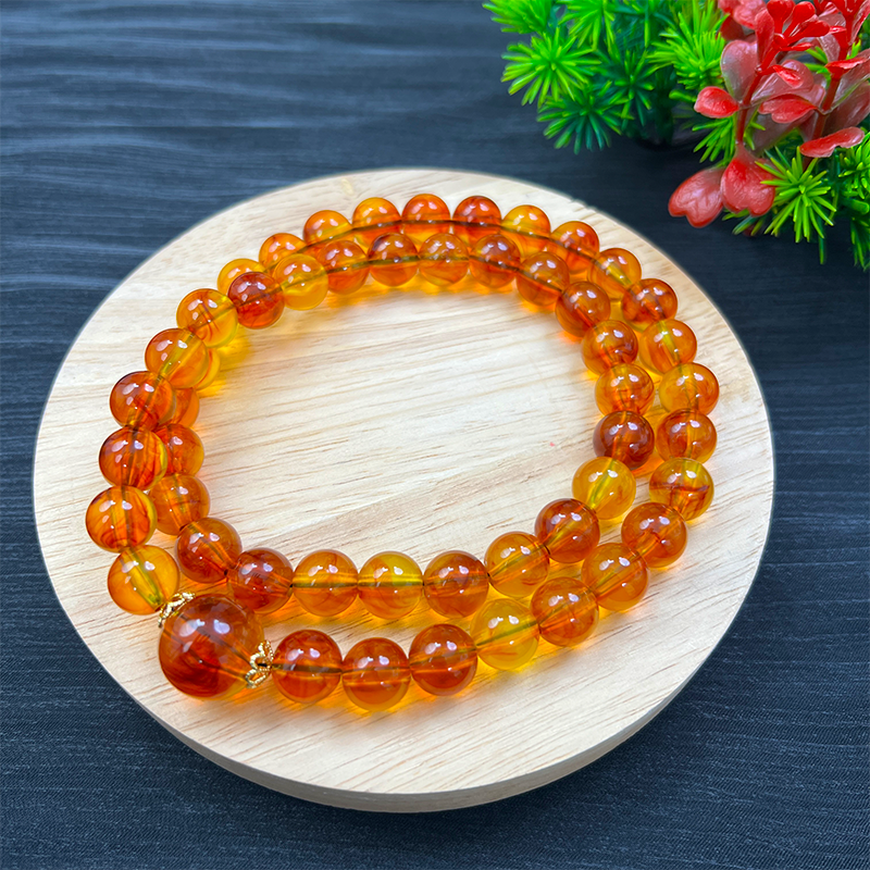 【福小满】福小满血药红杉DIY锁骨链(多样性发其一）