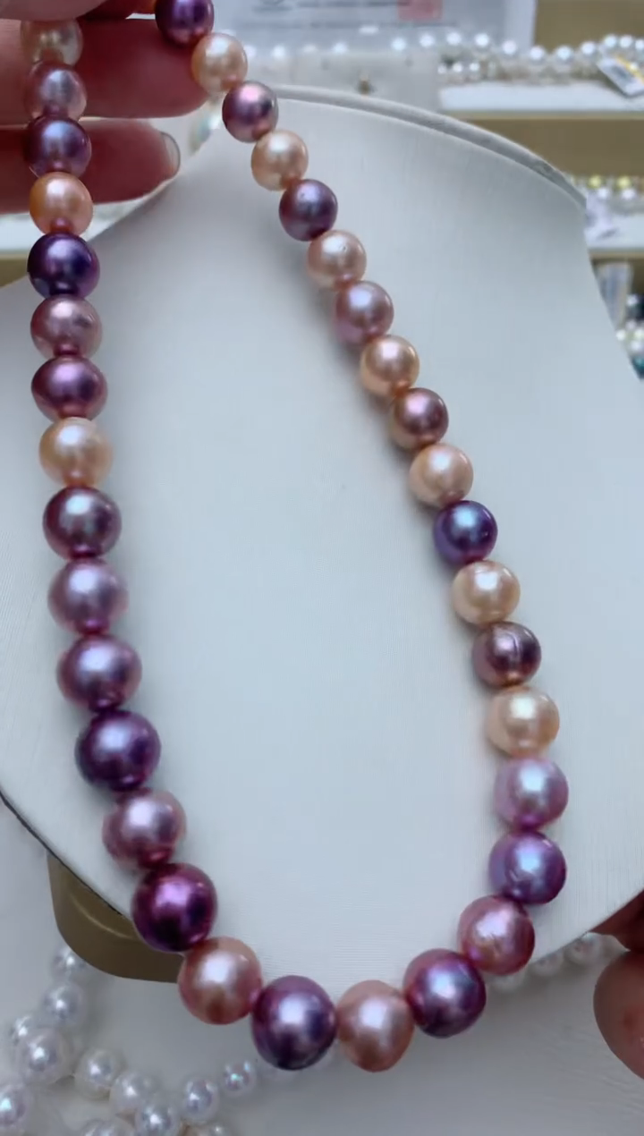 【闪购商品】淡水珍珠项链未镶嵌e33 