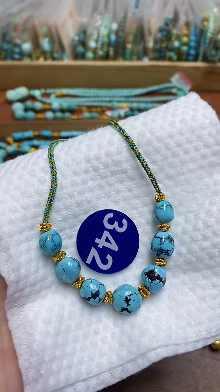 【闪购商品】绿松石项链未镶嵌342