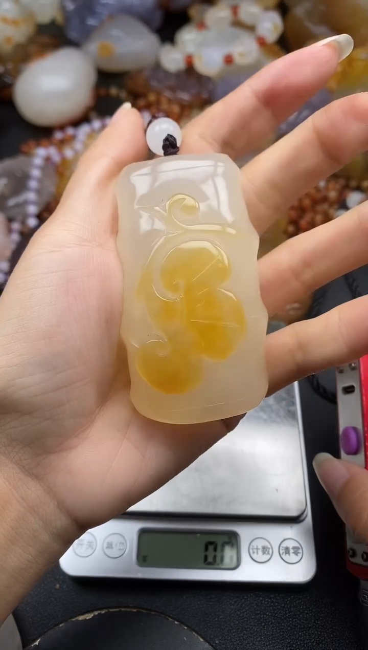 未镶嵌1玛瑙/玉髓L*Qll