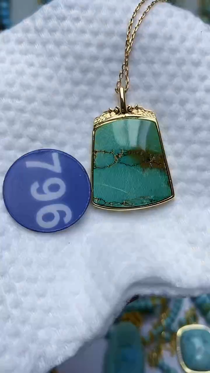 【闪购商品】绿松石项链合金796项链