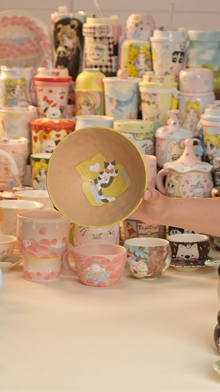 其他景德镇釉下彩手绘设计师款陶瓷