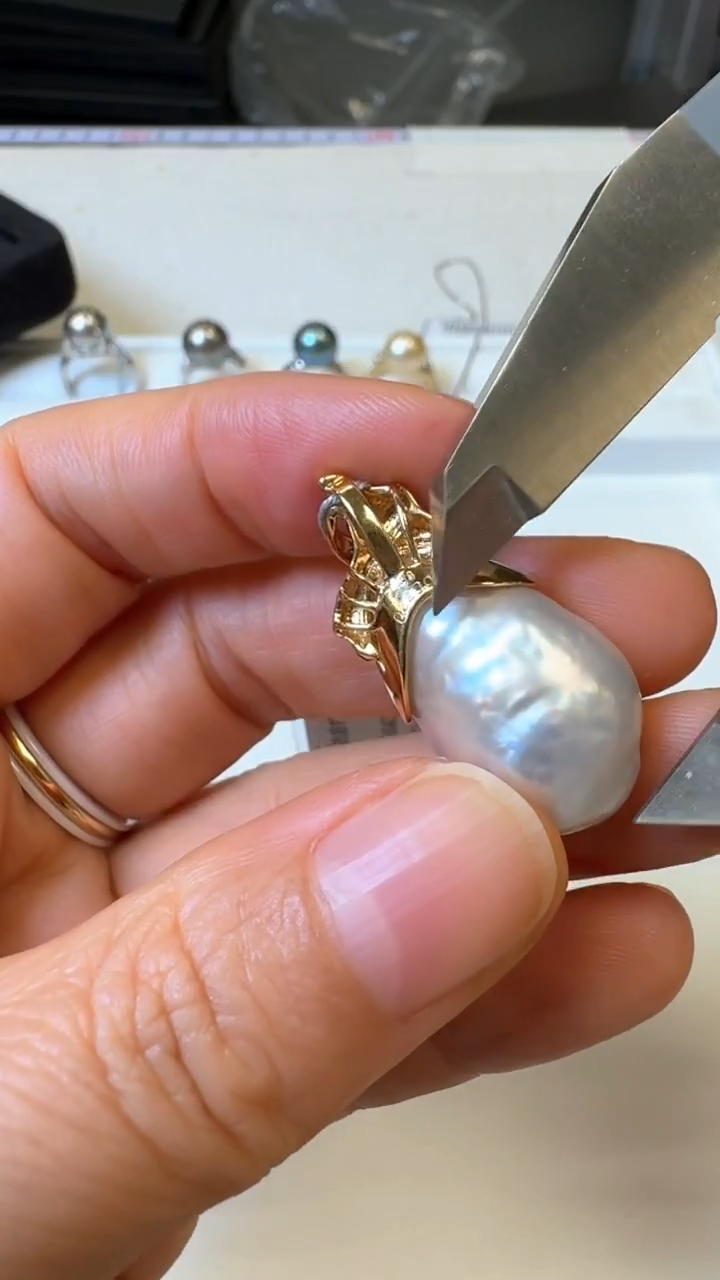 【闪购商品】海水珍珠颈饰未镶嵌项链坠