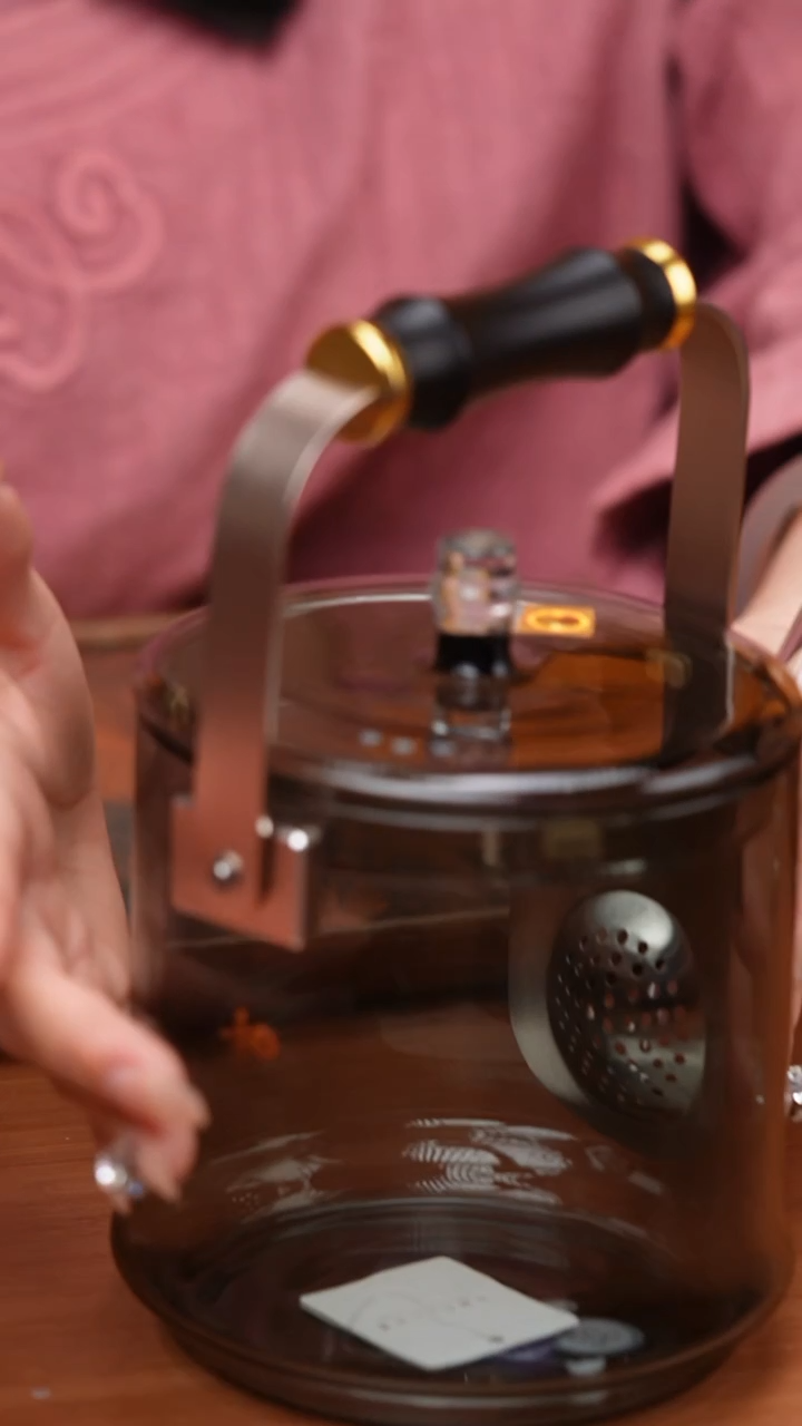 【闪购商品】禾器/烟灰君若壶/滤片款/紫光檀把