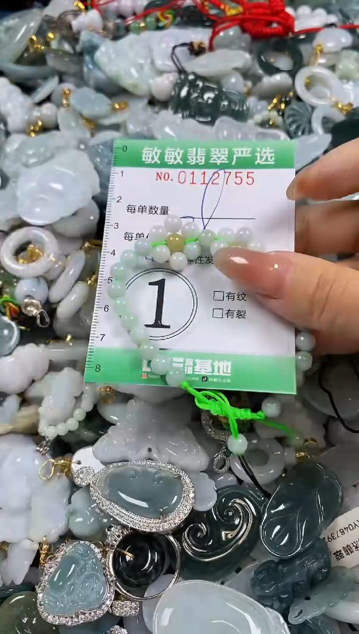 【闪购商品】翡翠颈饰未镶嵌闪购0112755