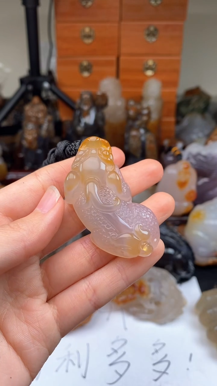 【闪购商品】玛瑙/玉髓颈饰未镶嵌AA