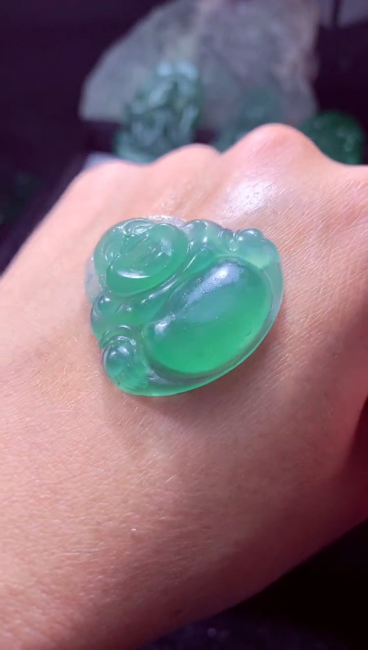 未镶嵌定制翡翠天然缅甸翡翠A货 基地发货多样性发货其一