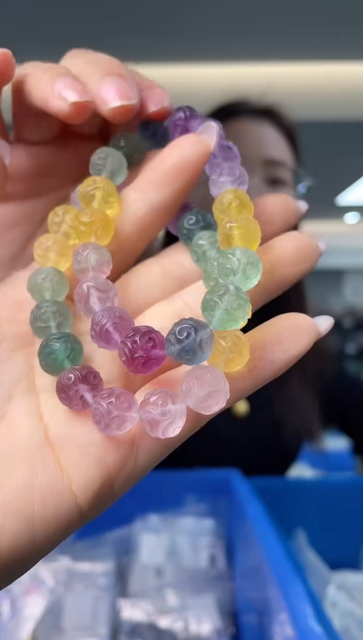 【闪购商品】萤石`未镶嵌（多样性发一件）