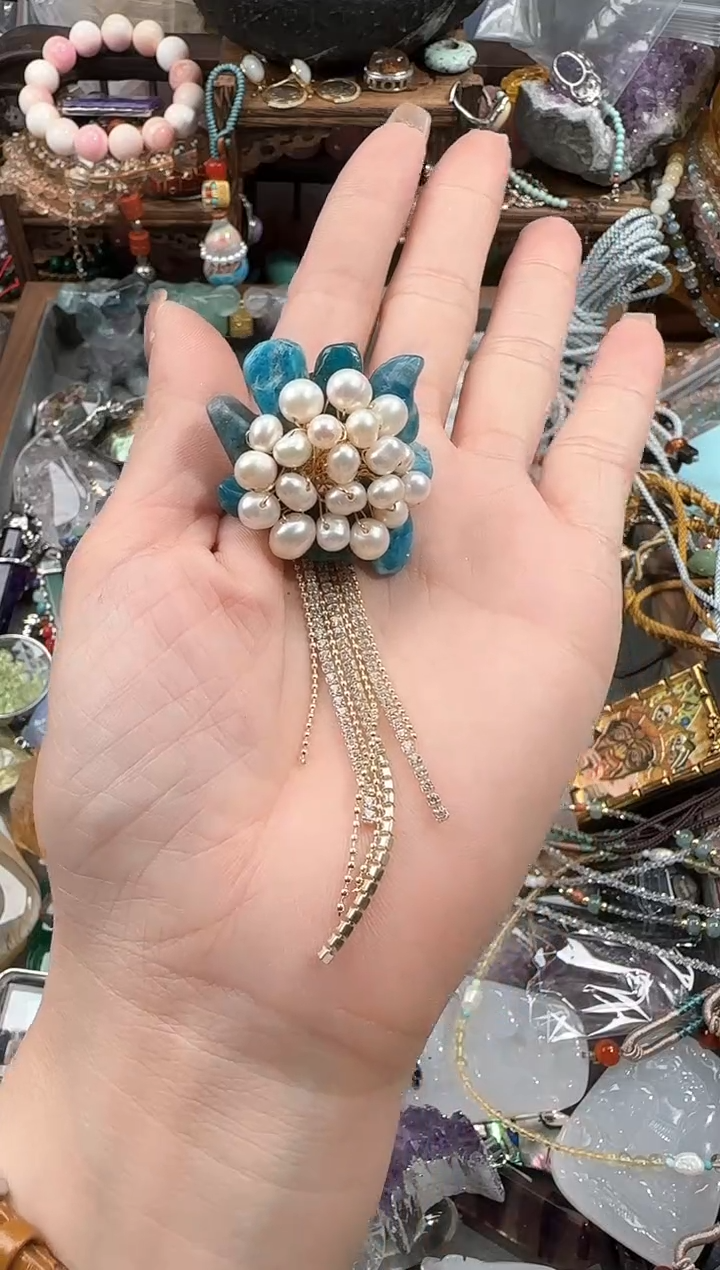 未镶嵌淡水珍珠胸饰5684564646