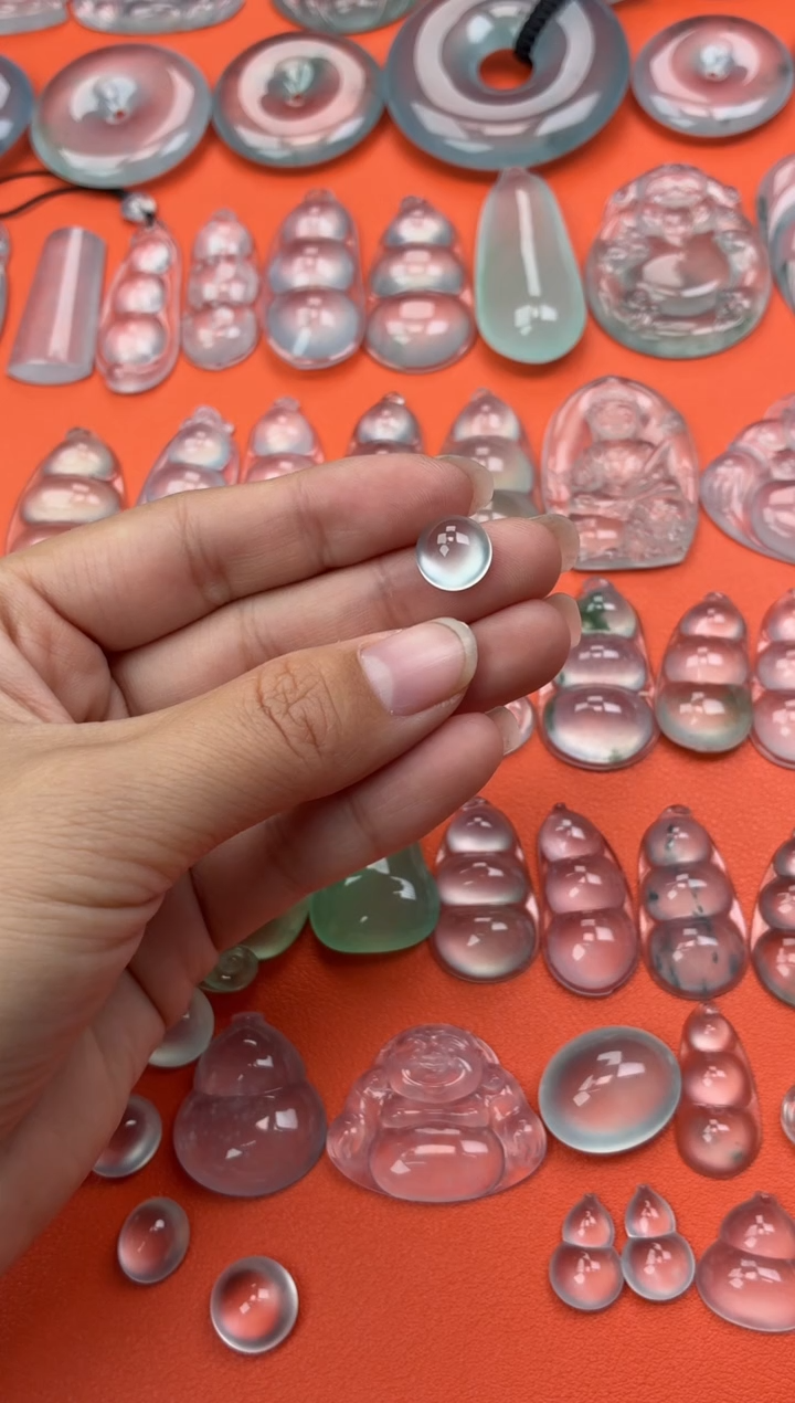 吊坠(不含链)未镶嵌翡翠4 蛋面 10.6 6.0