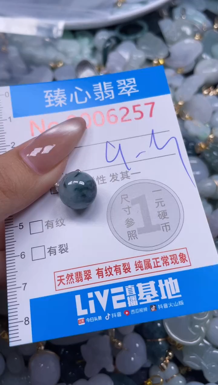 颈饰未镶嵌翡翠6257