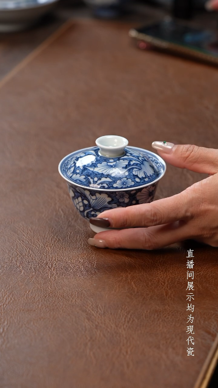 茶器茶器一鹭盖碗