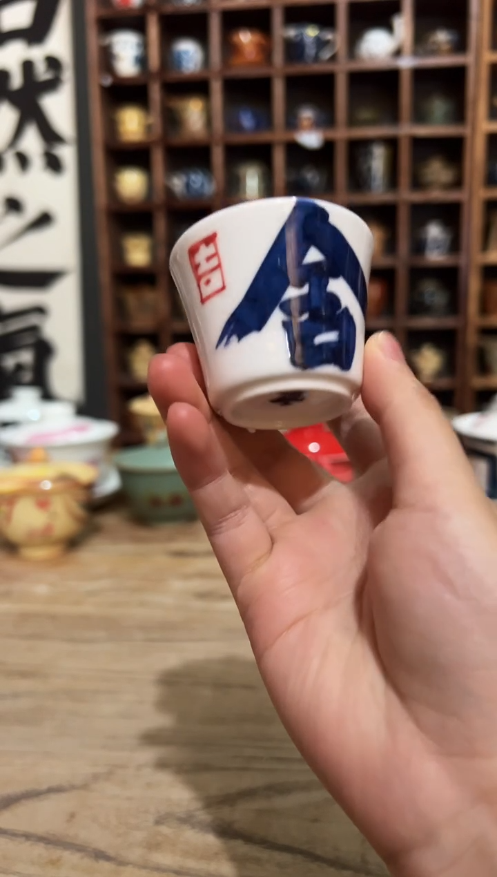 【闪购商品】观云听雨原创手绘茶具
