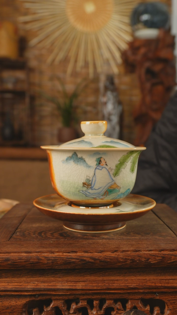 【闪购商品】老昌号手工手绘茶器