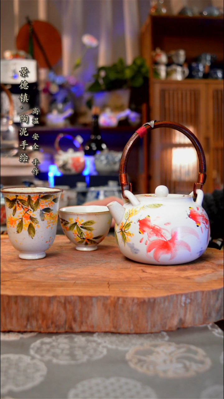 【闪购商品】杯子金鱼手工手绘手工手绘