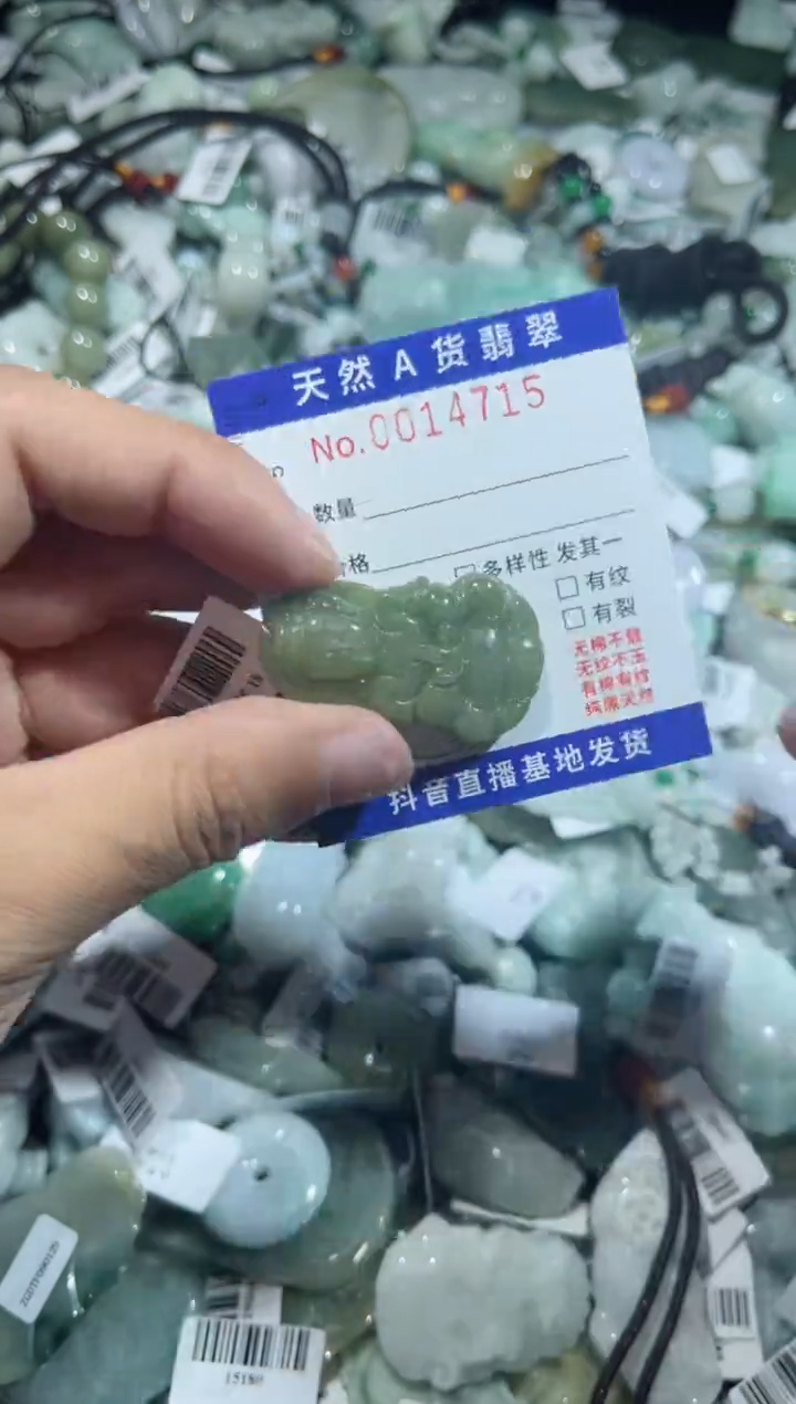 【闪购商品】翡翠颈饰未镶嵌00014715