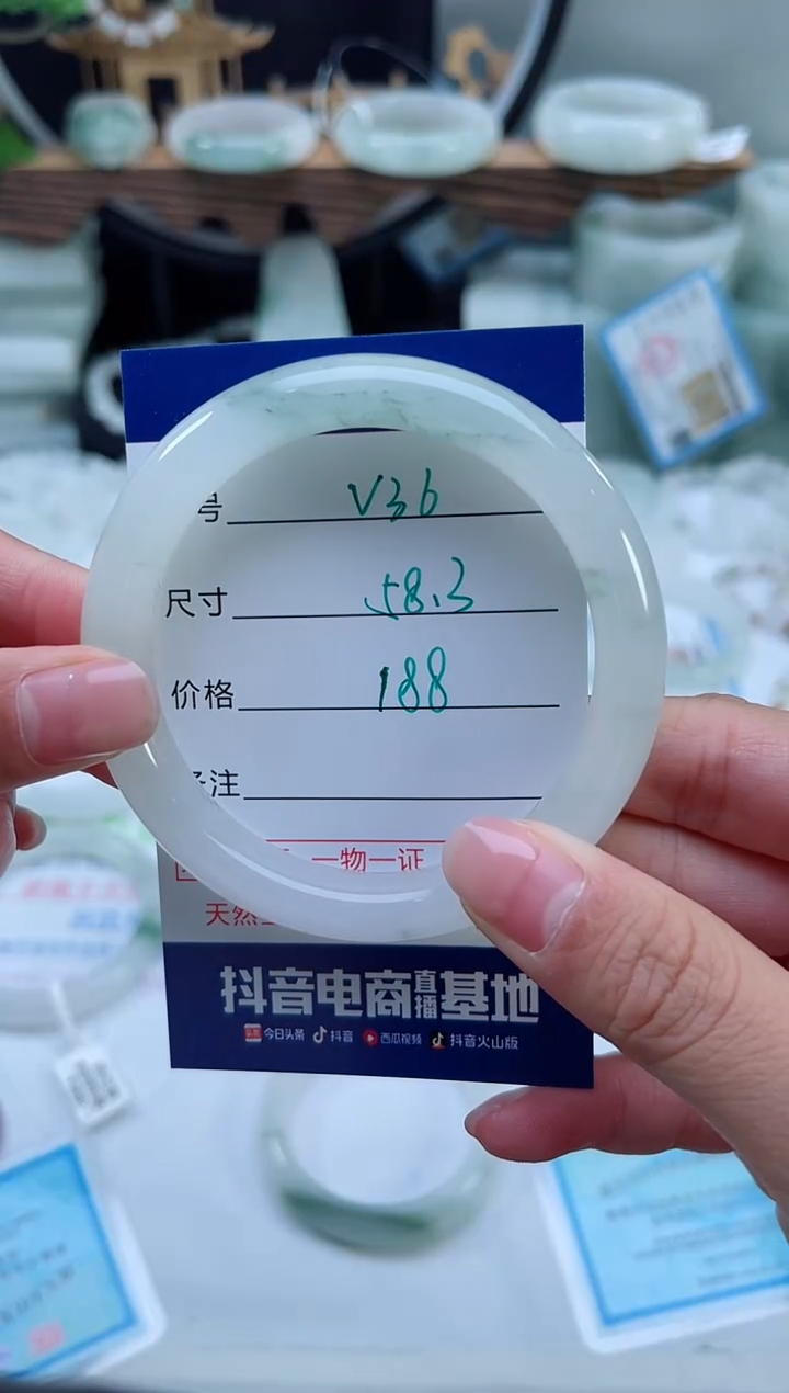 未镶嵌首饰石英质玉（天山翠）36