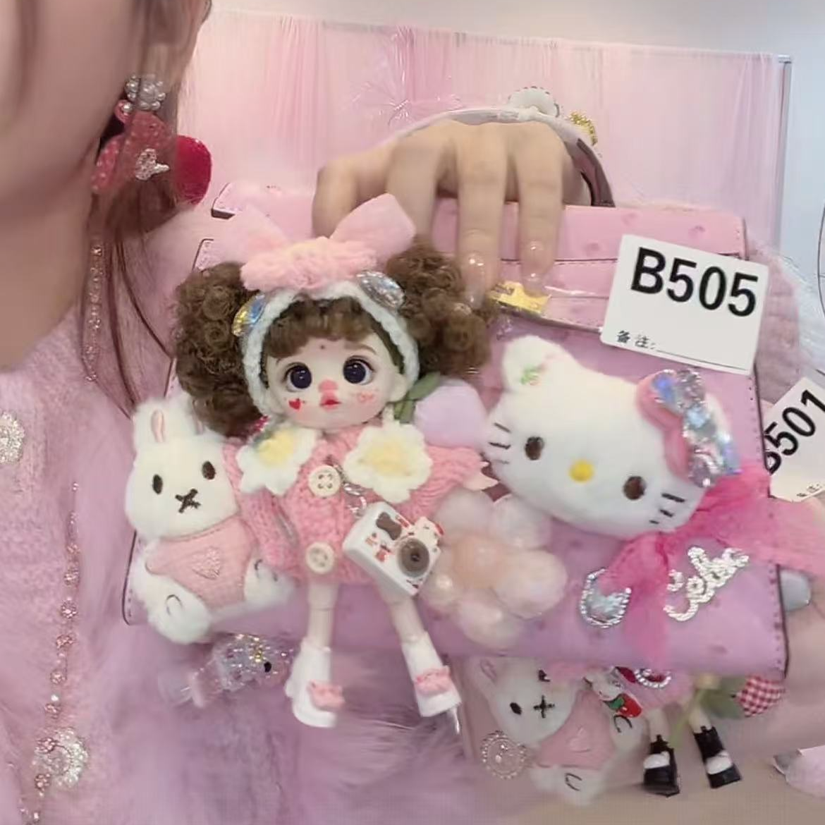 格格家新款定制女包娃包7032