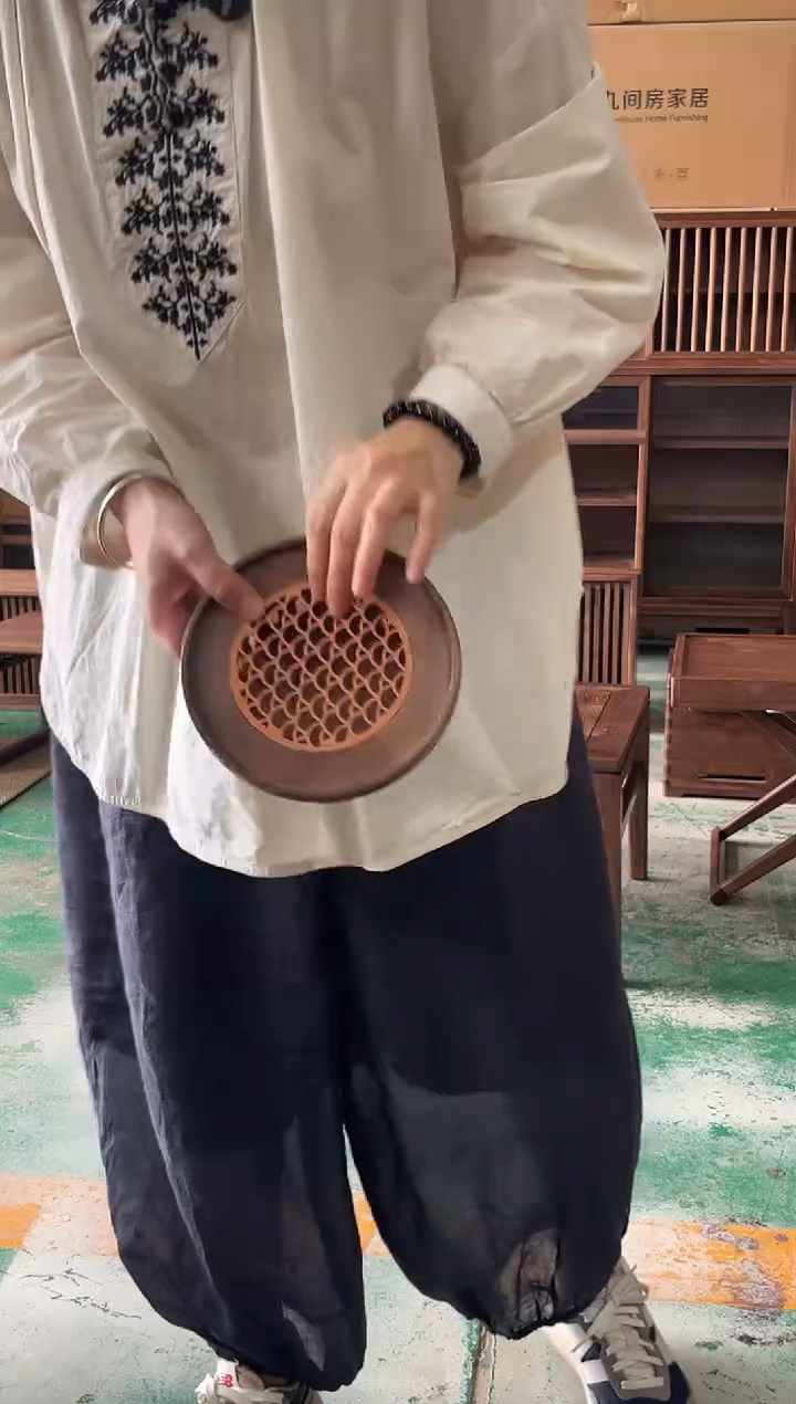 木（非红木类）老款温茶炉