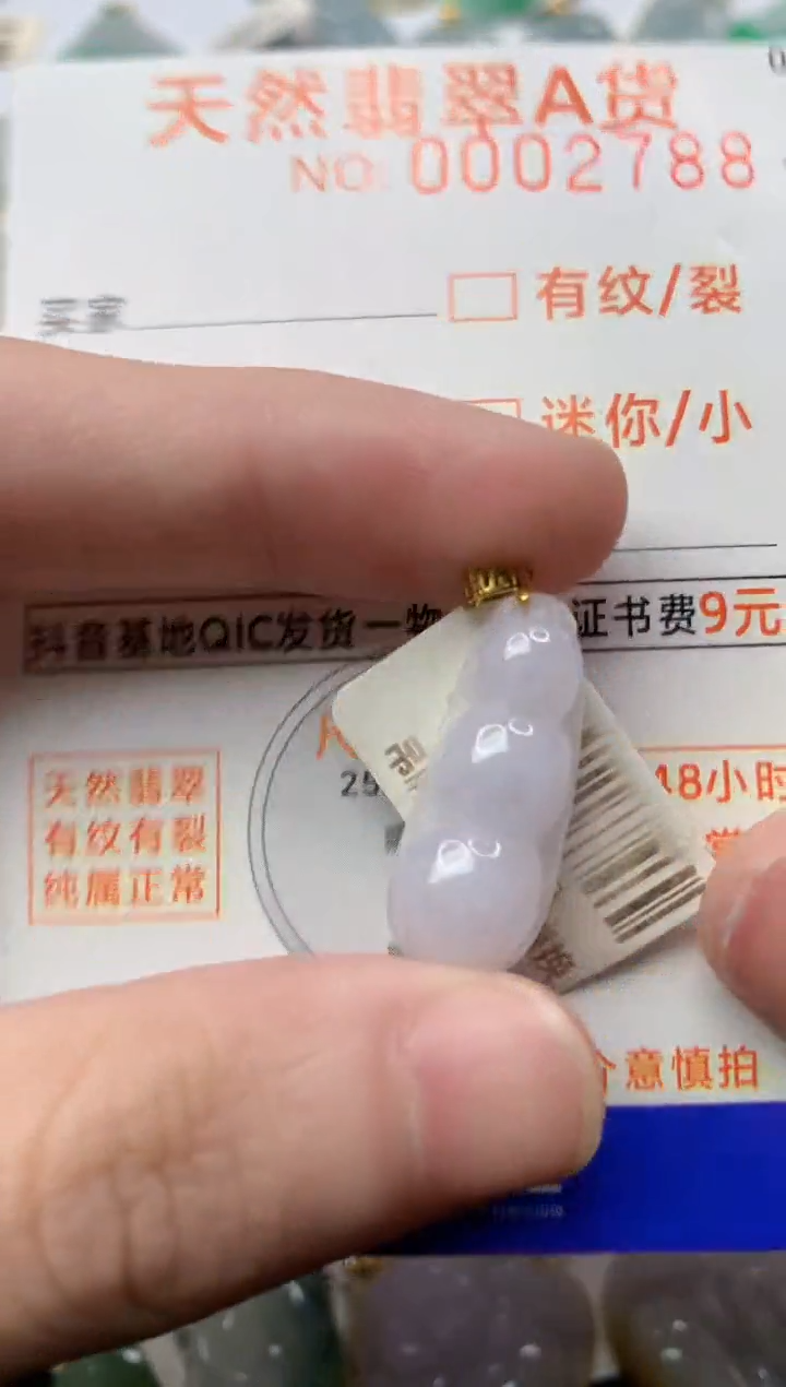 【闪购商品】翡翠颈饰18K金镶嵌2.............