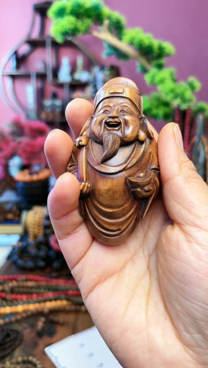 【闪购商品】妍妍福利场编号23-黄杨木财爷