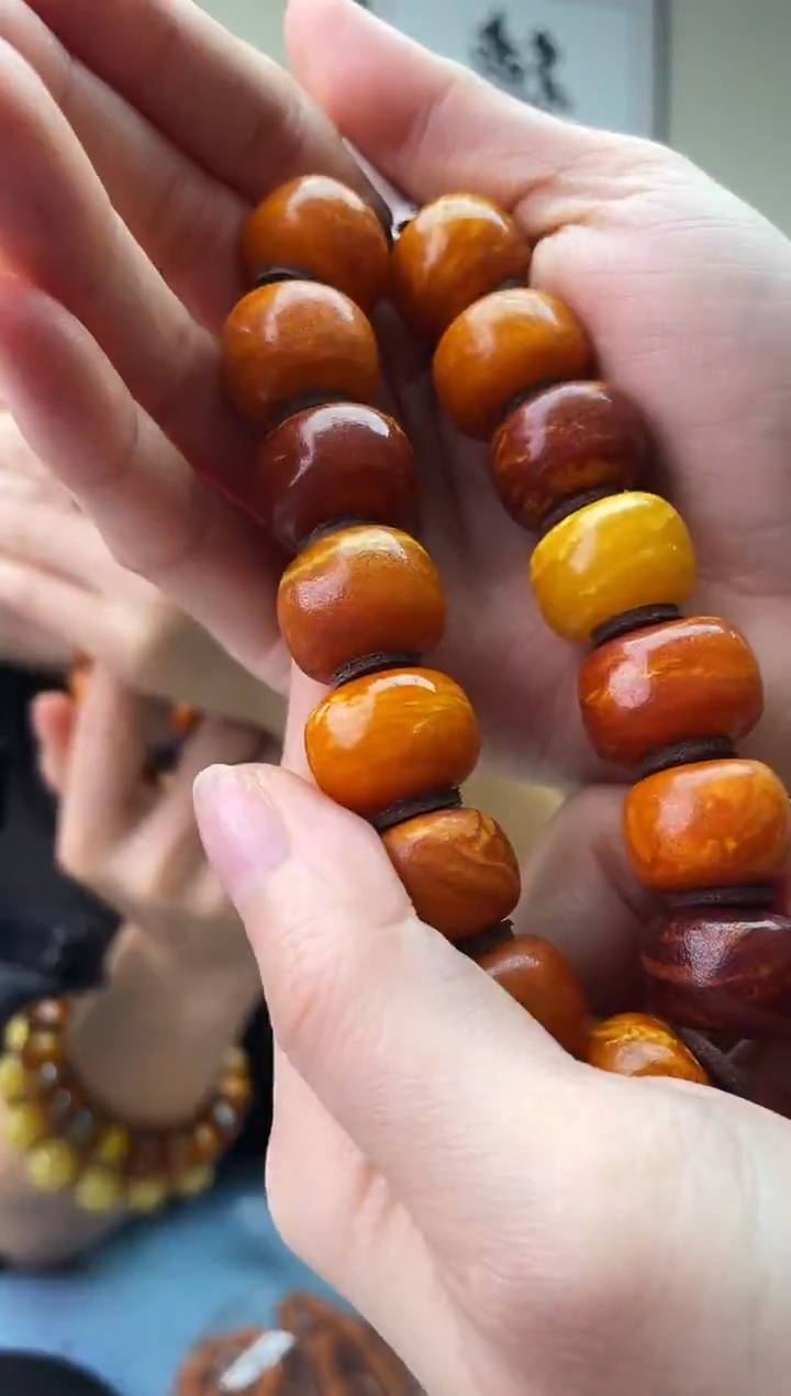 琥珀未镶嵌珠宝奇石T047 17假一罚十多样性发其一