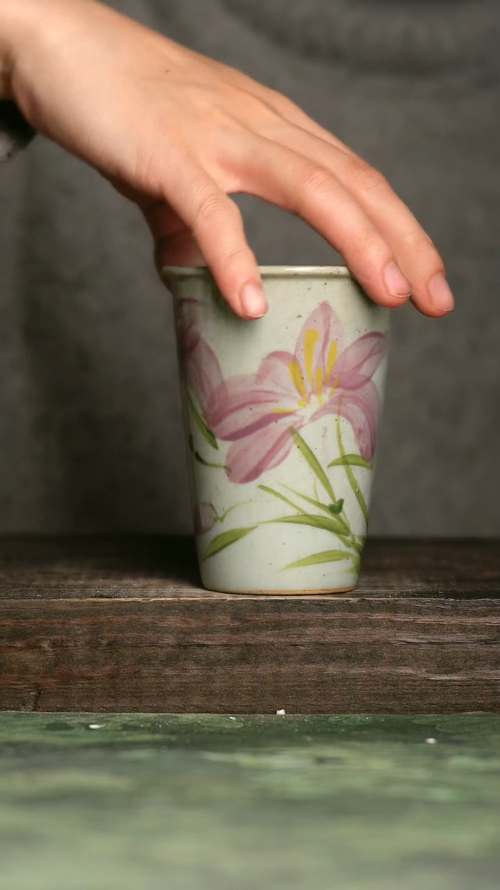 【闪购商品】青诗集手工手绘瓷器