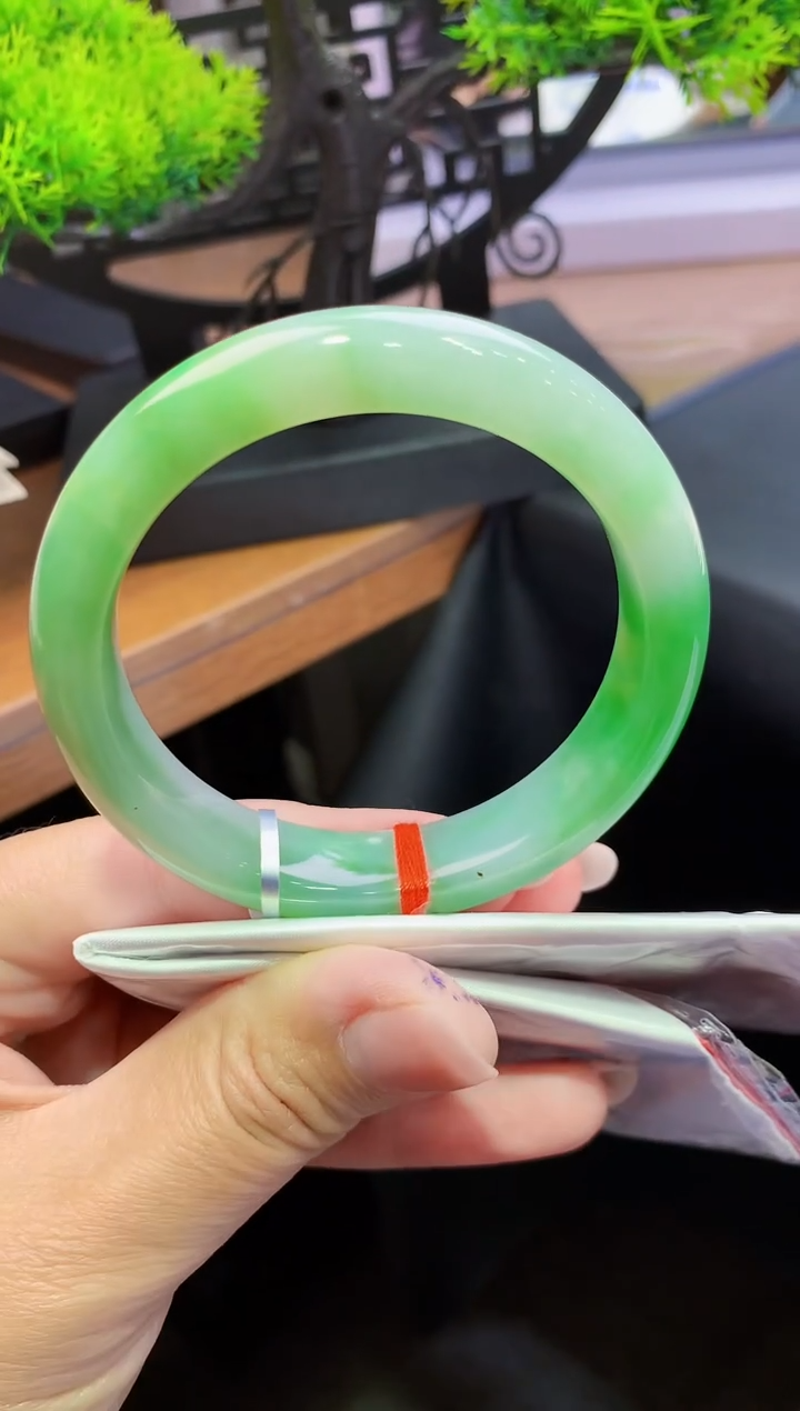 未镶嵌手镯翡翠-k342天然缅甸A货翡翠