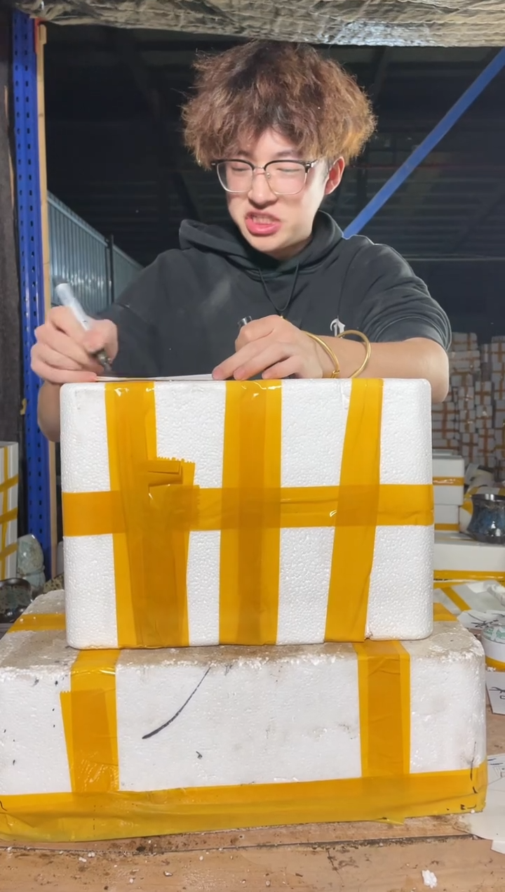 紫砂花盆宜兴紫砂粗陶花盆18.8/23