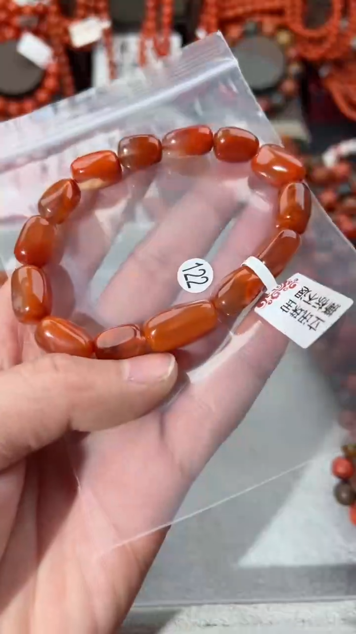 【闪购商品】南红玛瑙手串未镶嵌10