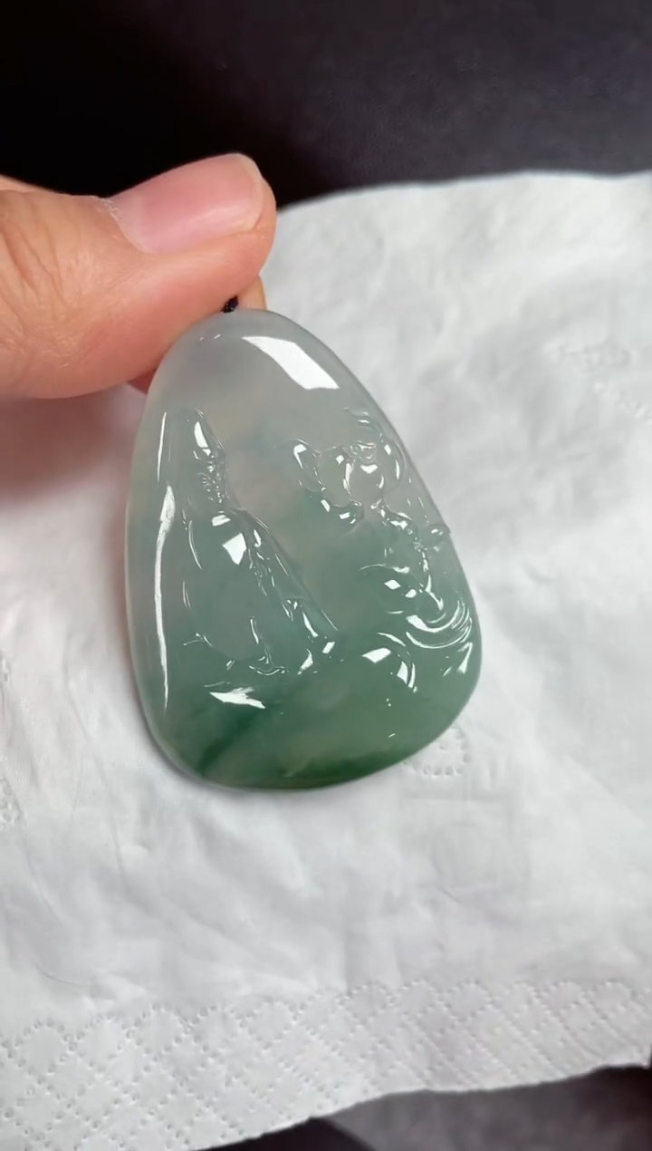 【闪购商品】翡翠颈饰未镶嵌天然缅甸翡翠A货