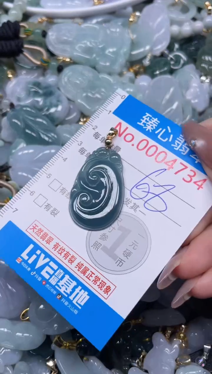 颈饰未镶嵌翡翠4738